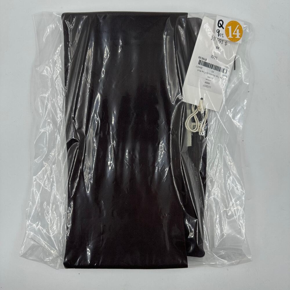 DL1961 Tube Top Instasculp Fine Knit in Brown XS NEW Minimalist QuietLuxury - Picture 6 of 6
